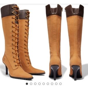 Timberland Veneda Carter Lace up knee high boots